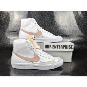 Nike Blazer Mid '77 Vintage White Pink Oxford 2021 Women's Size 9 NEW